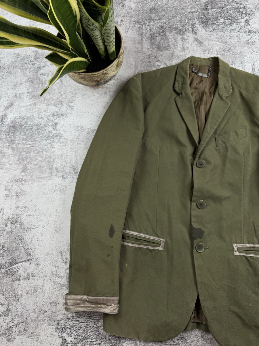 Alexander Mqueen Thrashed MC Men's 48 Vintage Classic Cotton