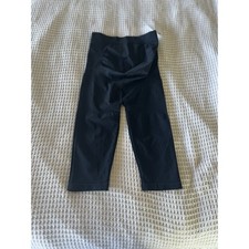 Blanqi Everyday Maternity Crop Leggings Navy Blue Size XL NWT