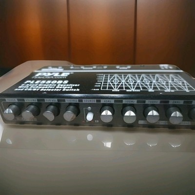 Pyle 5 Bands Graphic Equalizer Bluetooth, AUX & RCA Inputs/Outputs PLE550BS New