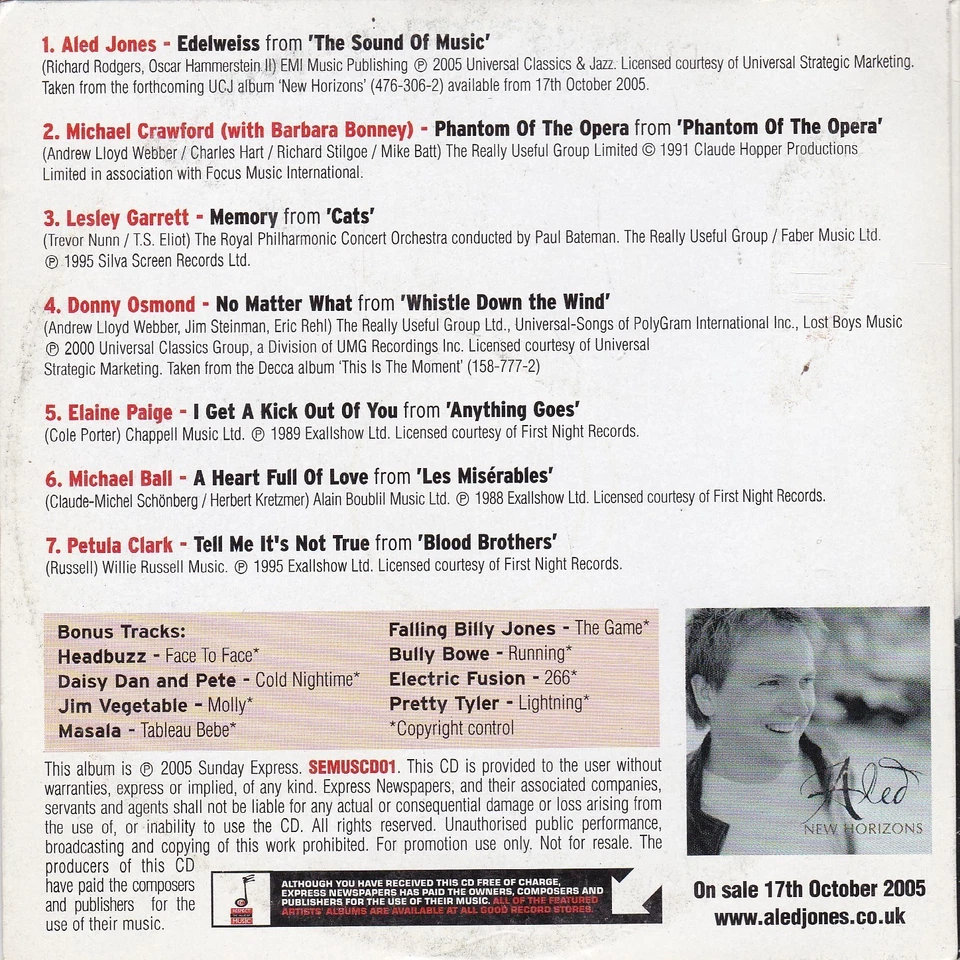 SONGS FROM THE MUSICALS - Bild 2 von 3