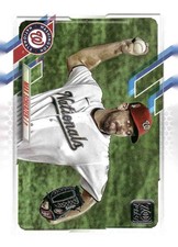 2021 Topps #325 Max Scherzer