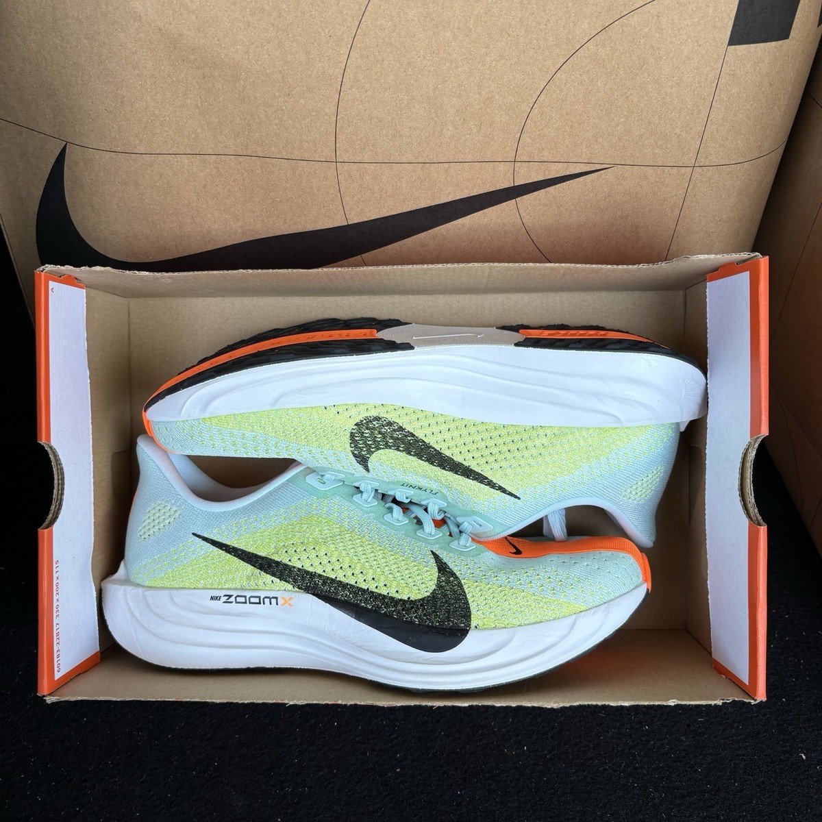 NEW Nike Pegasus Plus ‘Glacier Blue Life Lime’ FQ7262 400 Men Size 8.5 Nike Pegasus Plus Glacier Blue Life Lime for Sale  main image 3
