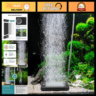 Aquarium Air Stone Bubbler for Nano Fish Tanks - EVA Material, Hydroponics, Smal