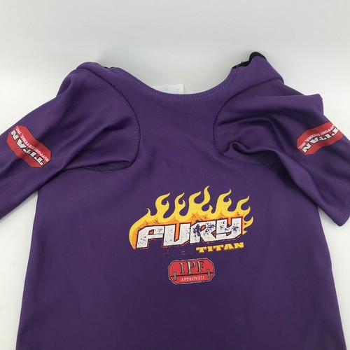 Titan Fury Made in USA IPF Power Lifting Bench Shirt Size 38 Purple