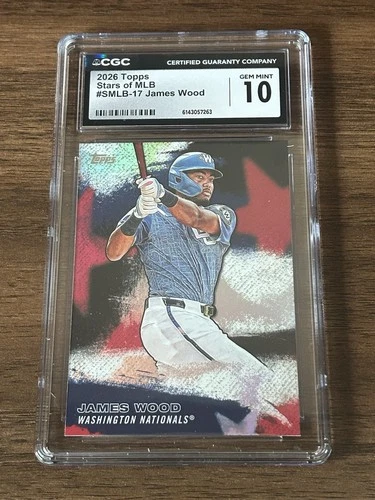 2026 Topps Series 1 James Wood Base (RAW)