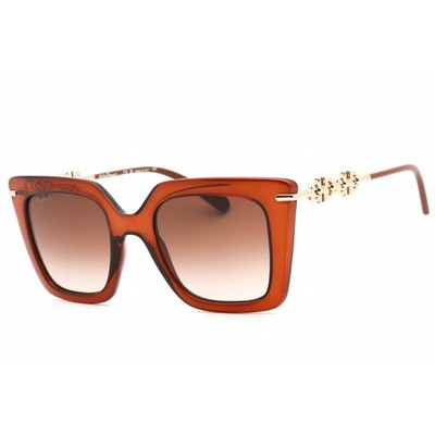 Ferragamo Brown Square Ladies #265777F83B Ferragamo Salvatore Ferragamo Brown Square Ladies Sunglasses  main image 2