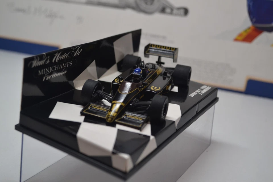 MINICHAMPS /F1 1986 LOTUS 98T - J DUMFRIES  - 1/43 SCALE MODEL CAR - Image 4 of 4