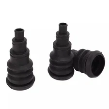 Adjustable Firewall Boot Grommet Set Fits 1 to 3/8 Wire Bundles 3 Pieces