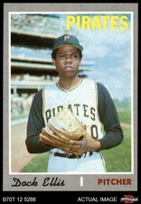 1970 Topps #551 Dock Ellis Pirates 7 - NM