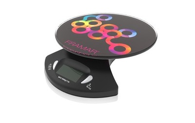 FRAMAR Hair Color Scale for Hair Salon - Digital Scale for Hair Color, for Ki...