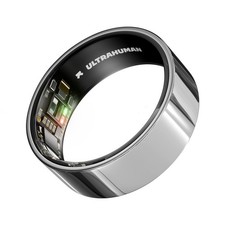 Image of ULTRAHUMAN Ring AIR - Space Silver - Size 11 - Smart Ring | No Monthly