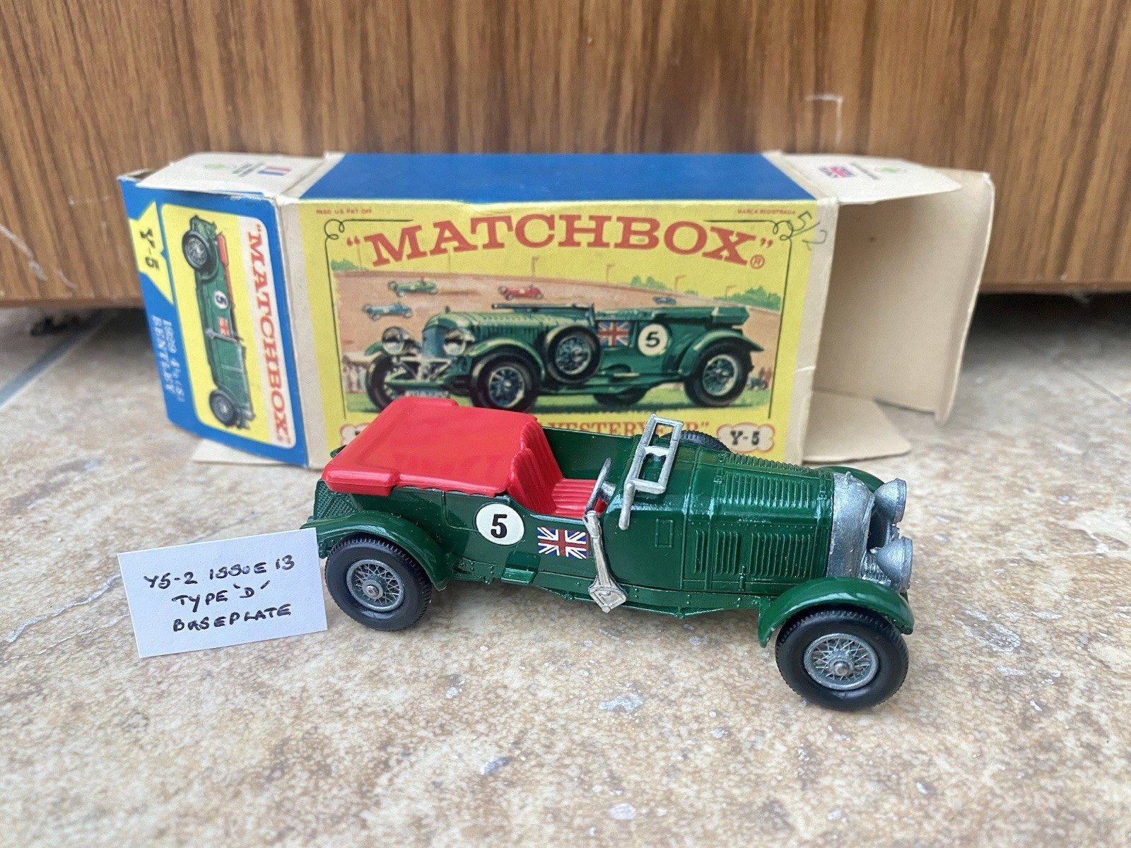 Matchbox Yesteryear Y5, Bentley - Free Price Guide & Review