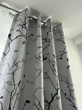 2 x KRONBORG Verdunkelungs, Blickdichtvorhang -  135  cm x 240 cm, grau neu!