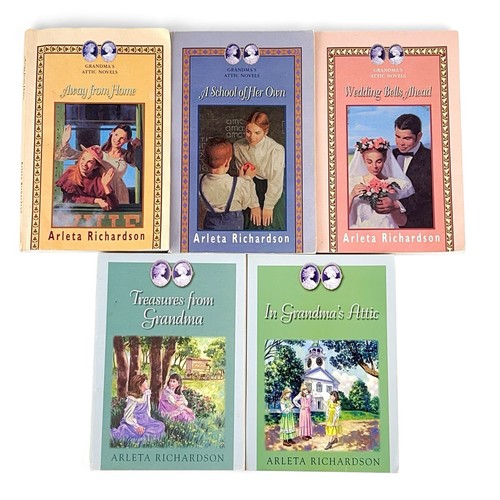 Grandma's Attic Series By Arleta Richardson PB Chariot Books Lot Of 5