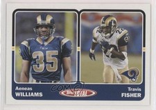 2003 Topps Total Aeneas Williams Travis Fisher #433 HOF 0e4