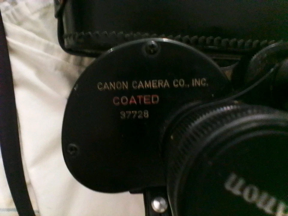 Binoculares vintage Canon recubiertos 7 x 50 7,2° #37728 Foto 3 de 4