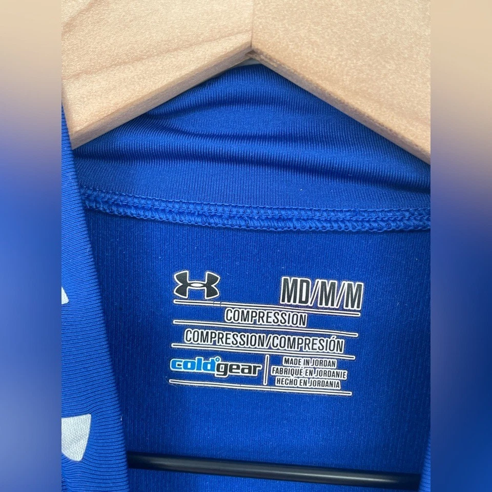 Under Armour GoldGear Men's Compression Mock Neck Size M - Image 3 of 4