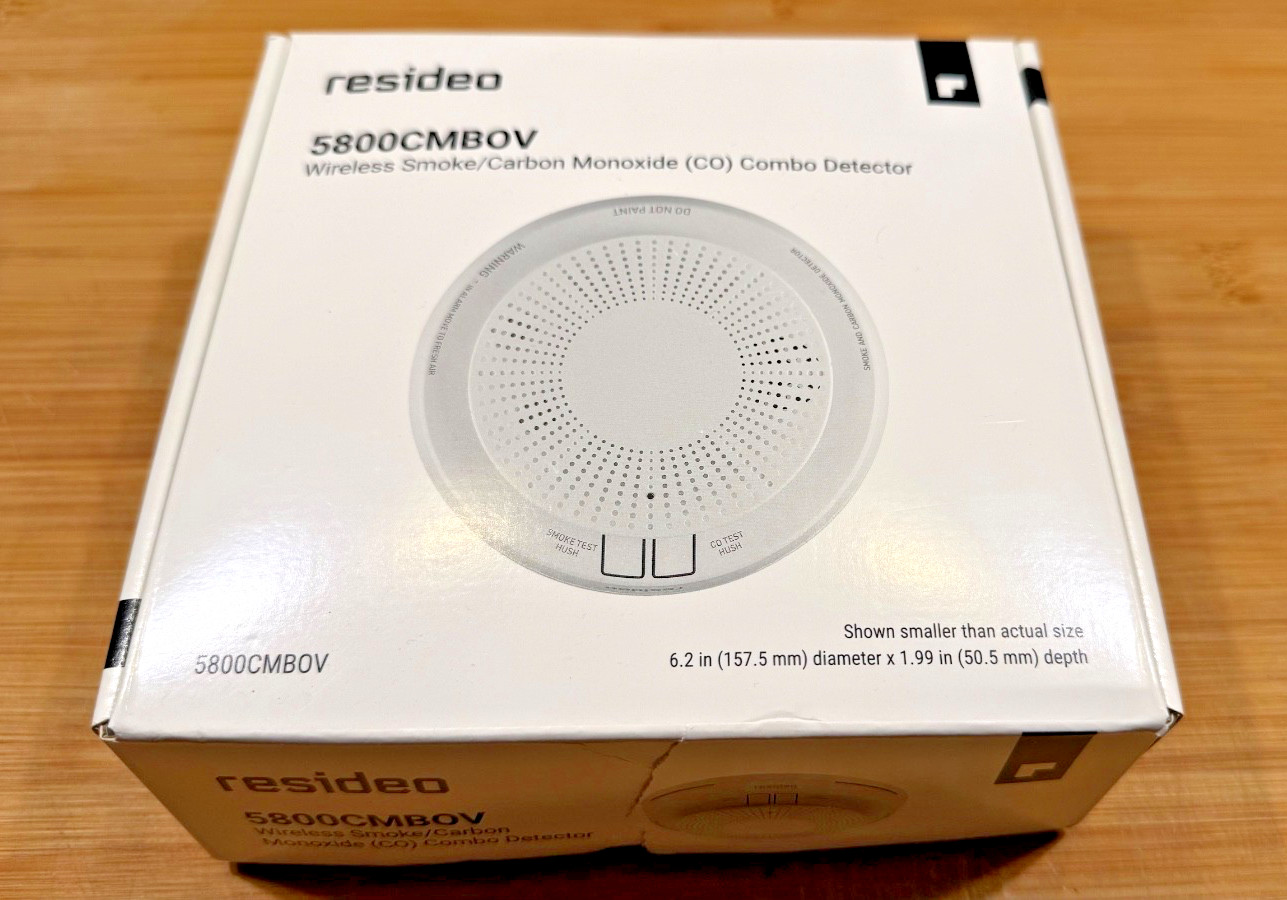 Honeywell Resideo 5800Cmbov Smoke / Co Combo Detector