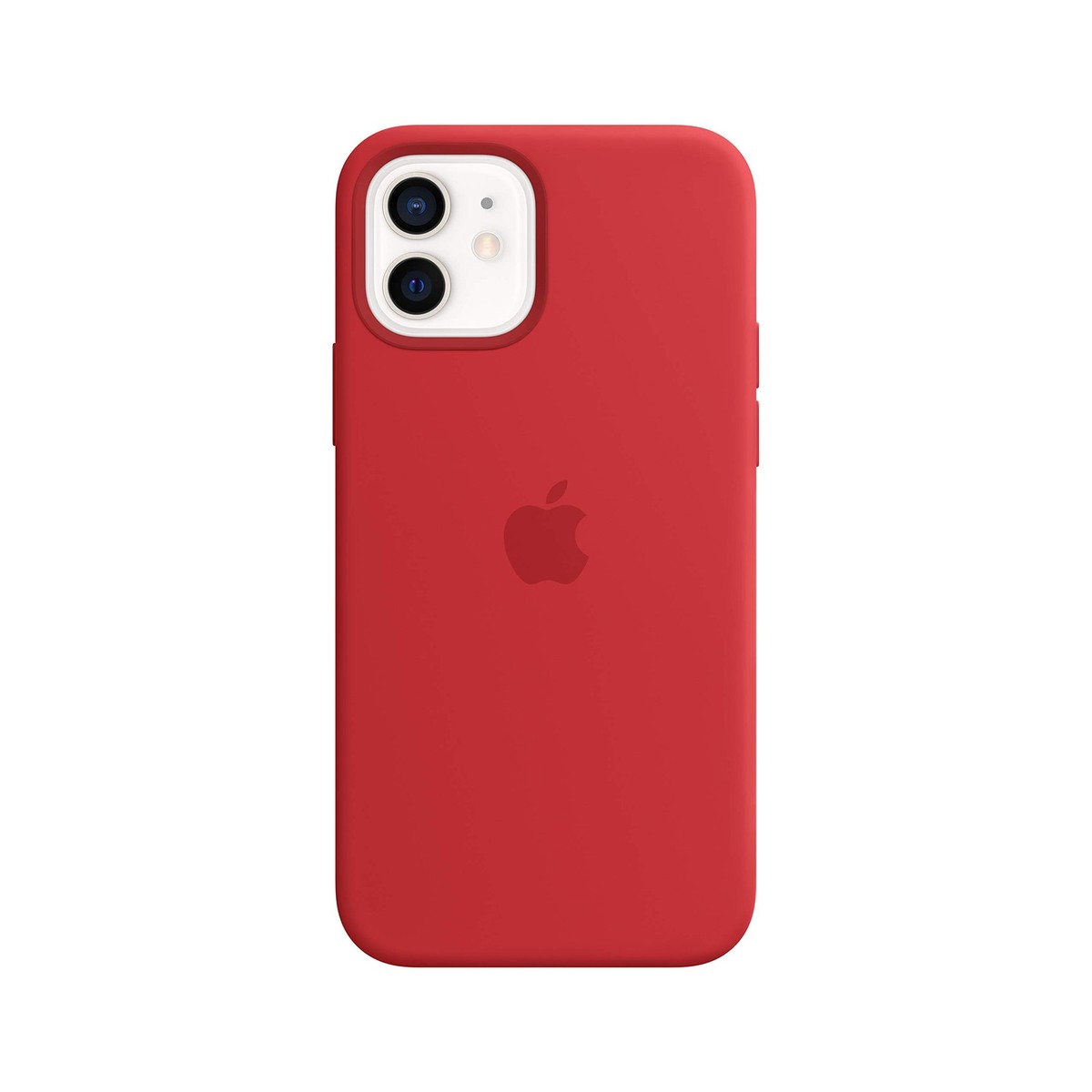 Apple Silicone Case with MagSafe for iPhone 12/12 Pro - Red Apple Silicone Case with MagSafe for iPhone 12/12 Pro - Red