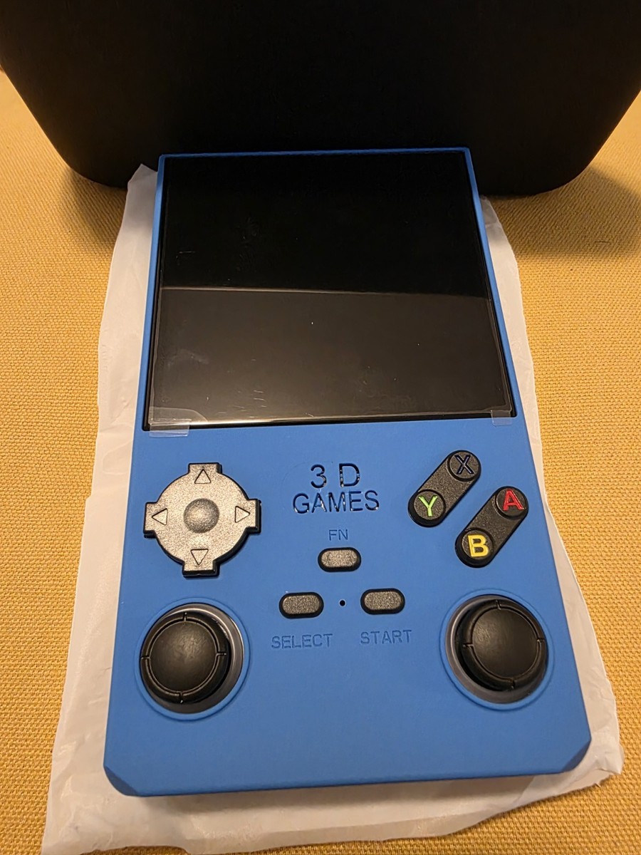 Consola De Videojuegos Portátil Retro Con Pantalla TFT De 3,5 Pulgadas Para Niños Azul Individual Consola De Videojuegos Portátil Retro Con Pantalla TFT De 3,5 Pulgadas Para Niños Azul Individual