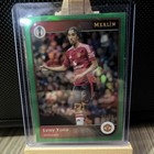 2024-25 Topps Merlin Soccer #189 Leny Yoro Green Refractor /99 Manchester United