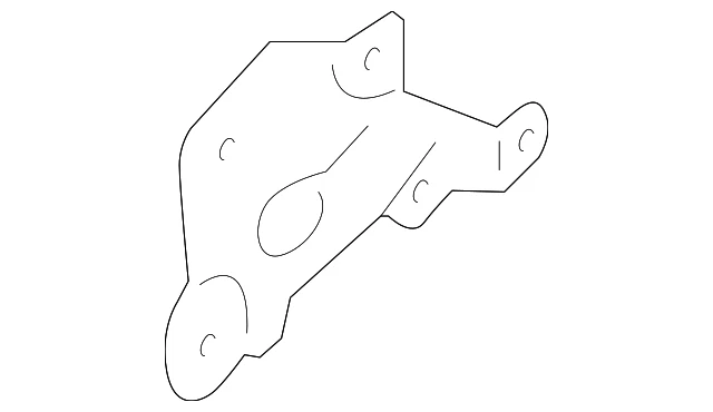 Soporte de montaje en techo lado izquierdo conductor Nissan 370Z original fabricante de equipos originales 971C1-1ET0A Foto 2 de 3