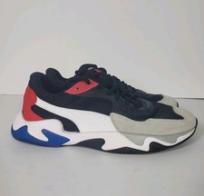 Puma Storm Origins Trainer Sneaker Size UK 7, US 8, EU 40.5 Black White Blue -27