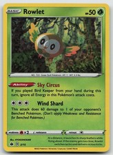 2022 rowlet pokemon card & Alolan Exeggutor GX - 1/236 - Unified Minds Shiny Vault Type pokemon rowlet card value Rowlet