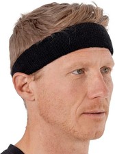 Terry Cloth Headband - Sweat-Wicking Running Head Band - Basketball Accessories