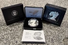 2025 W  $1 AMERICAN SILVER PROOF EAGLE w/OGP & COA  053011