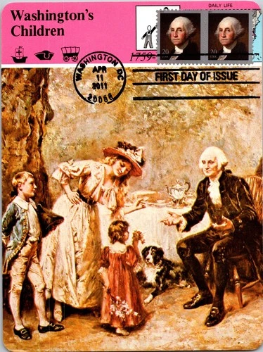 Dr Jim Stamps Maximum Card George Washington 20C Pair Fdc