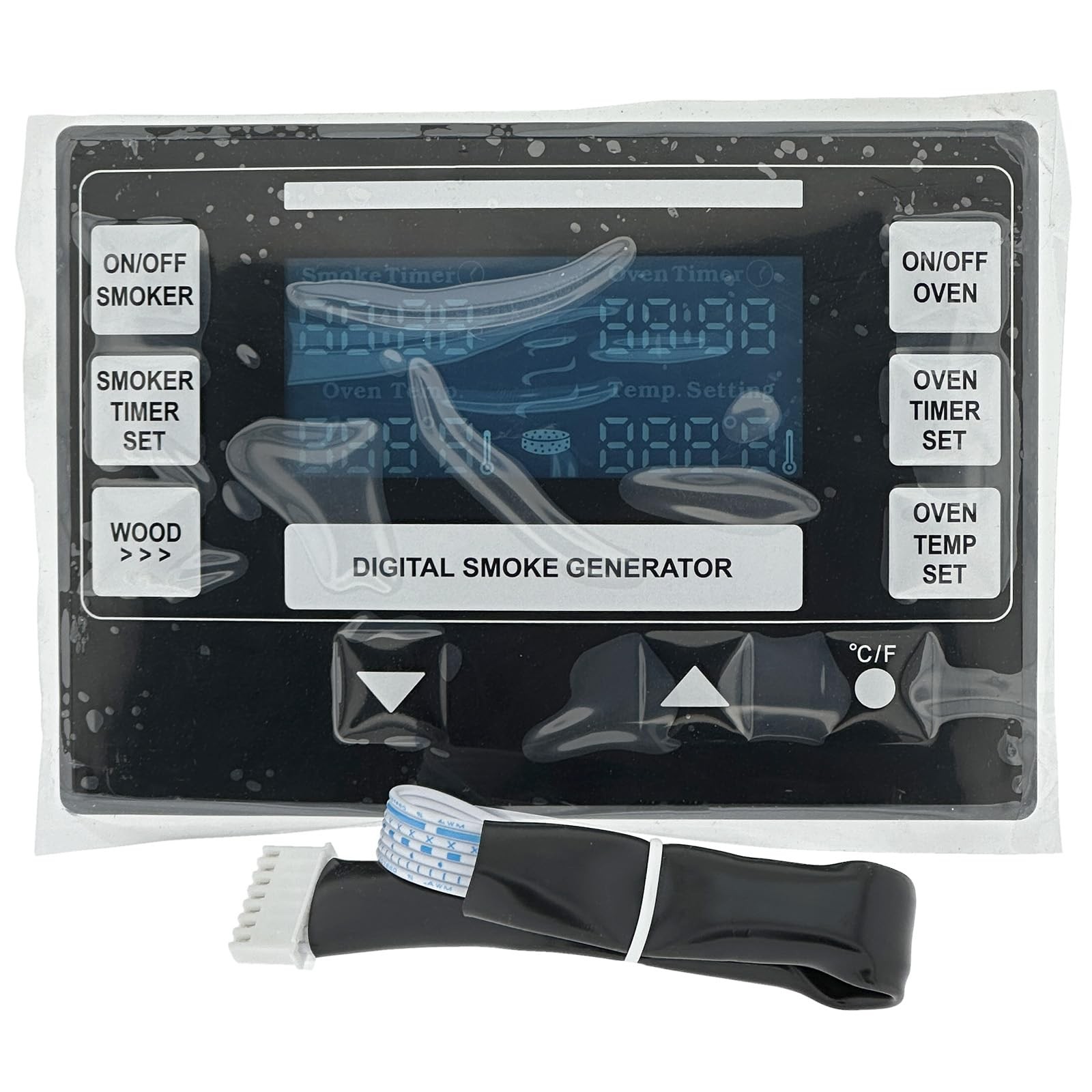 Control Circuit Board Parts for Bradley Digital 4 Rack & 6 Rack Smoker (Displ...