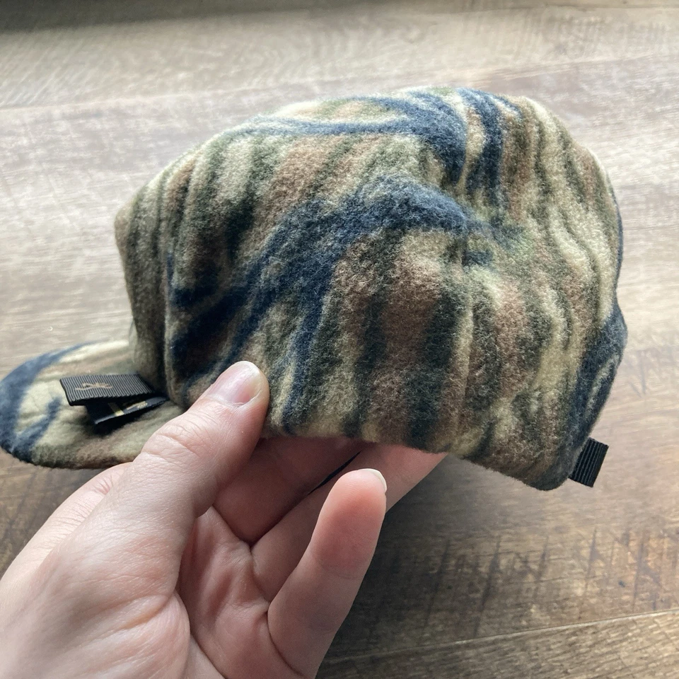 VTG Browning Gore-Tex Fleece Hat Cap Camo Hunting Outdoor 90s 80s Retro One Size - Image 4 of 4