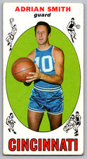 1969-70 TOPPS #97 ADRIAN 'ODIE' SMITH CINCINNATI ROYALS ROOKIE