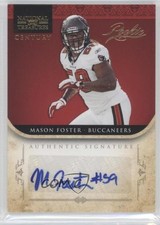 2011 Playoff National Treasures /49 Mason Foster #266 Rookie Auto RC