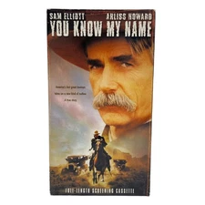 You Know My Name VHS 1999 Western Full-Length Screening Warner Home Video