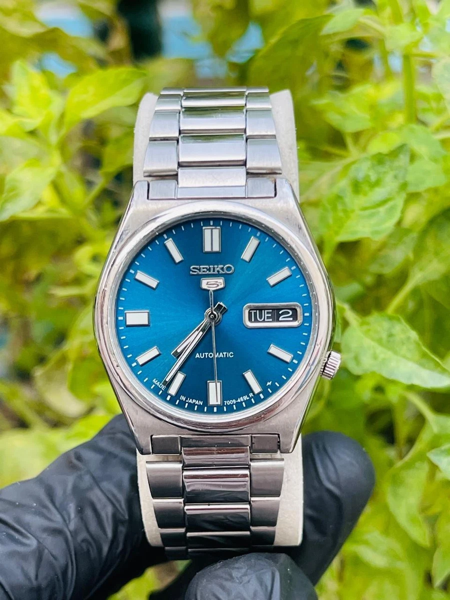 Seiko 5 Mechanical Automatic Wristwatches with 21 Jewels for sale