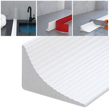 Bathroom Curbless Showers Water Barrier Silicone Waterproof White Long