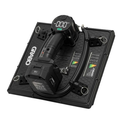 GRABO High Flow Black Suction Tool Kit with Suction Plate and LED Display