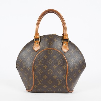 Louis Vuitton Ellipse PM M51127 Monogram Canvas Brown Bag Vintage 08A174061203