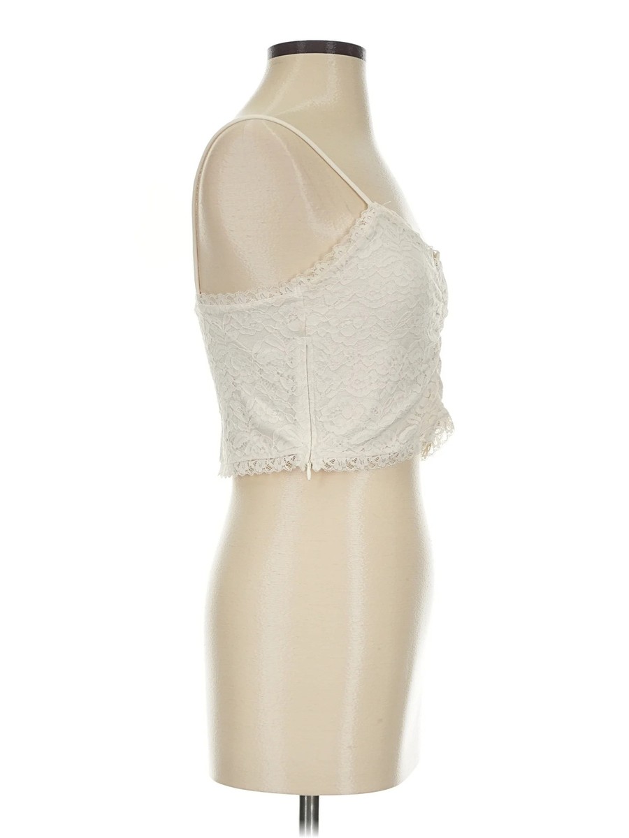 FB Sister Women Ivory Tank Top S View 3
