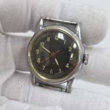 Orologio Meccanico Vintage Berco Gioiellato Militare Svizzero 32mm Antimagnetico AS-IS 