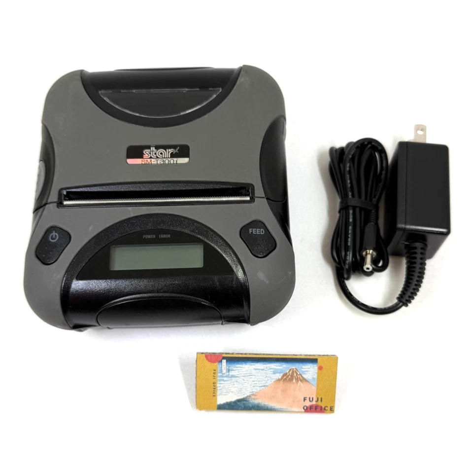 Star Micronics SM-T300i Mobiler Thermodrucker Bluetooth tragbar mit Ladegerät