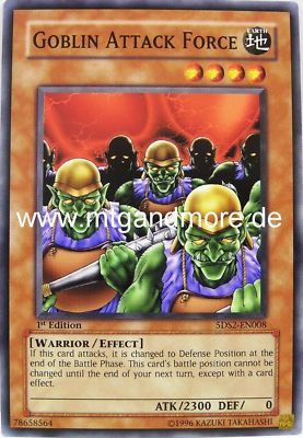 Yu-Gi-Oh 2x Goblin Attack Force - - - 5DS2