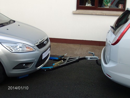 NEW CAR RECOVERY A FRAME TOWING DOLLY 2.4TON - Picture 2 of 5