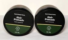 2 BATH & BODY WORKS HAIR POMADE VITAMIN B5 STYLING 2OZ FOR MEN STYLE