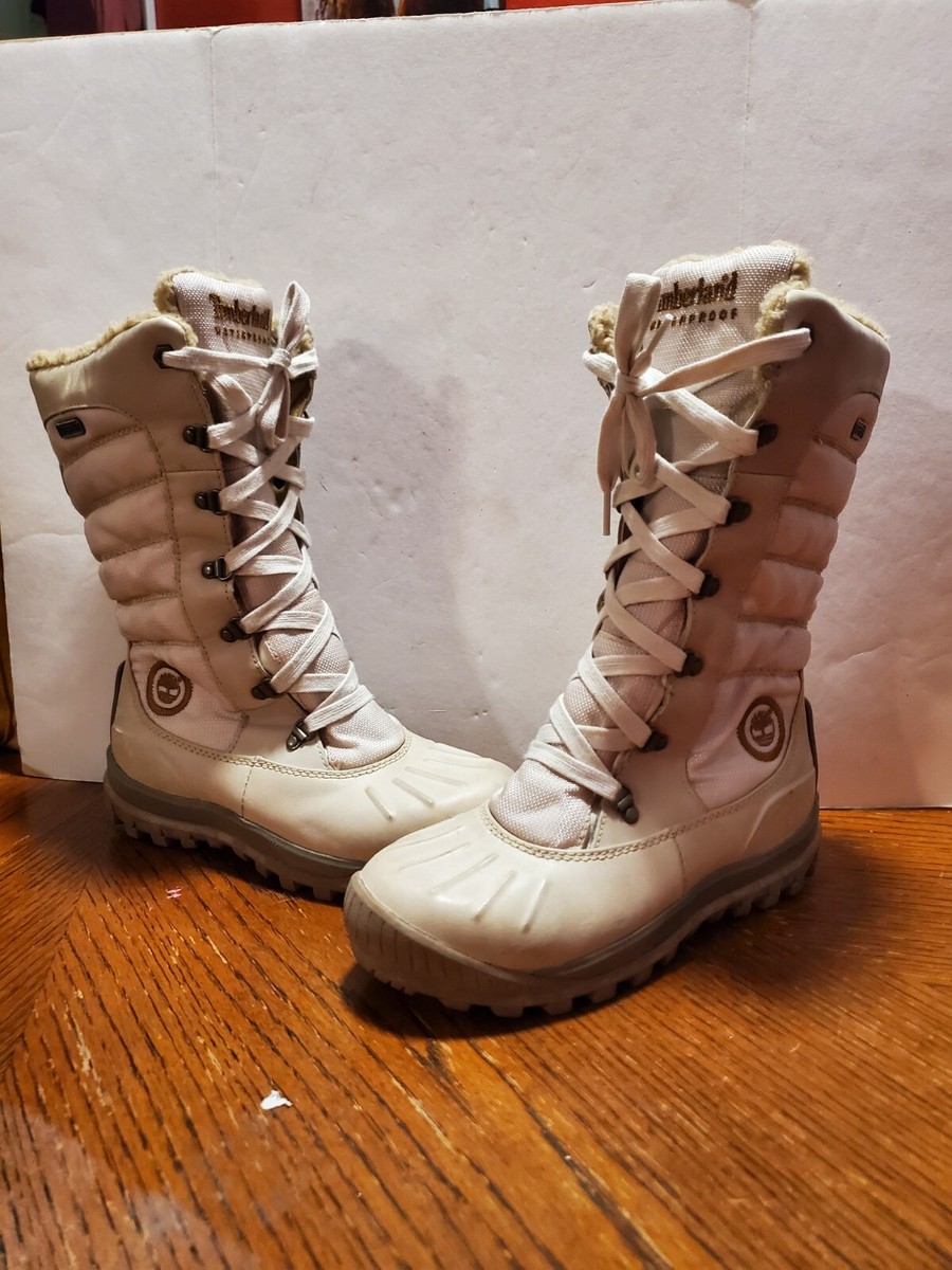 Timberland Earthkeepers Mount Holly Womens Size 7M Beige/Tan  display picture 1