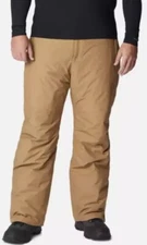 Columbia Men's DELTA (Tan) Bugaboo IV Insulated Ski Pants Size 2X  Regular