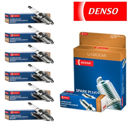 6 Pcs Spark Plugs Denso Nickel Resistor for 1963-1967 Jeep Gladiator L6-3.8L - Picture 1 of 9