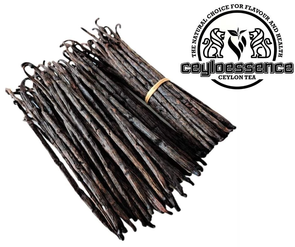 Ceylon Organic Vanilla Beans Grade-B 100% Best Quality Pure Great for Extraction - Image 3 of 4
